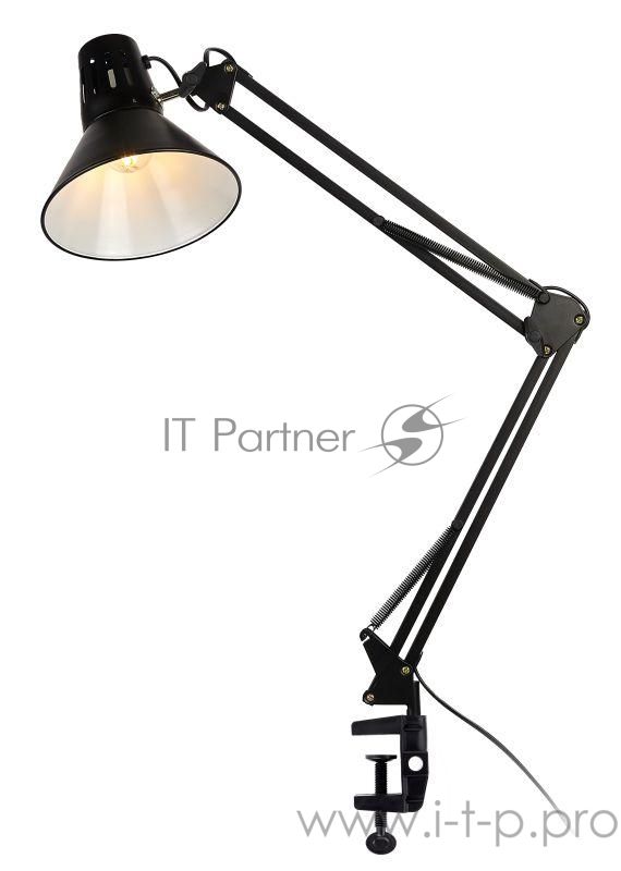 Настольные светильники ЭРА N-121 N-121-E27-40W-BK черный {Светильник настольный, цоколь E-27, 40 Вт}