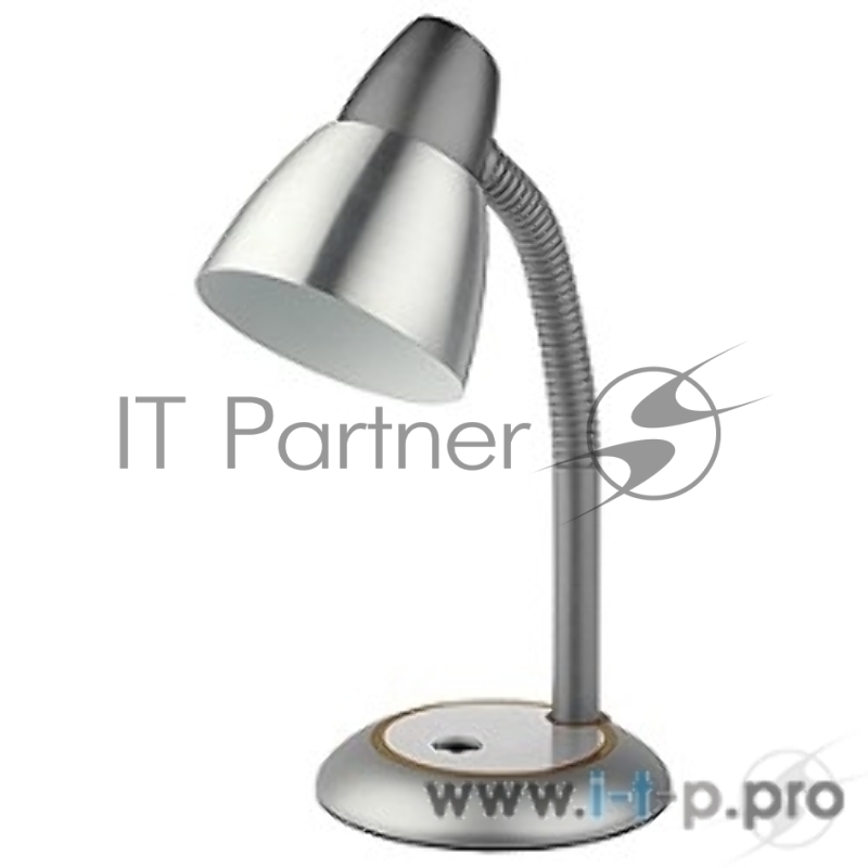 Настольные светильники ЭРА N-115 N-115-E27-40W-GY серый {Светильник настольный, цоколь E-27, 40 Вт}