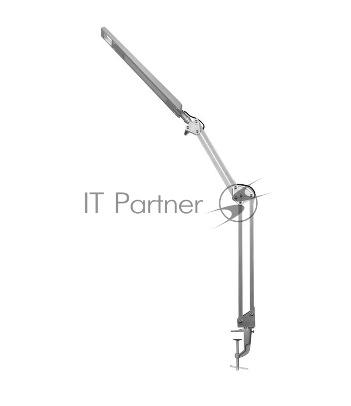 Camelion KD-821 C03 серебро LED (Св-к наст.,8 Вт, 230В, 2 ур.ярк,350лм, струбцина)