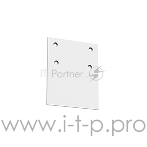 Крышка торцевая глухая для светильников Т-Лайн белая RAL 9003 | V4-R0-00.0007.TL0-0001 | VARTON