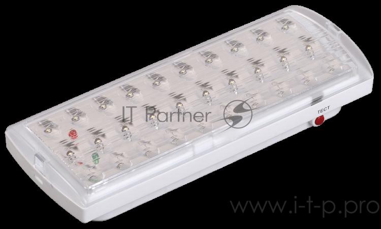 Iek LDPA0-2101-30-K01 Светильник аварийный ДПА 2101, аккумулятор, 4ч, 30LED, IP20, IEK