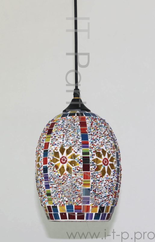 Светильник Hiper 1хЕ27х60Вт Тиффани H034-0