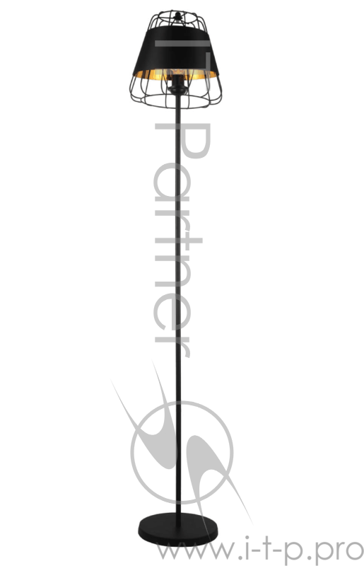 Светильник Hiper 1хЕ27х60Вт Чёрный H036-1