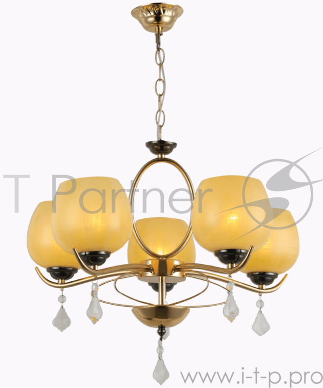 Светильник Hiper 5хЕ27х60Вт Золото H014-5