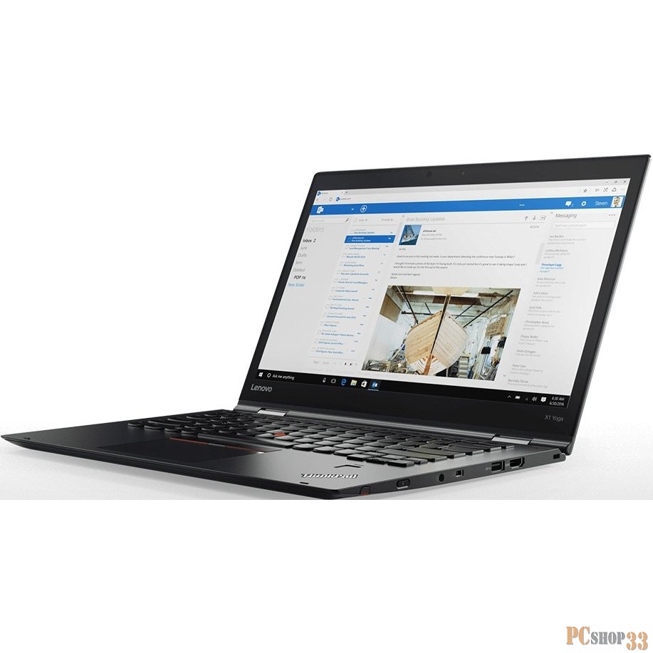 Ноутбук Lenovo ThinkPad X1 Yoga 20JD005VRT black 14