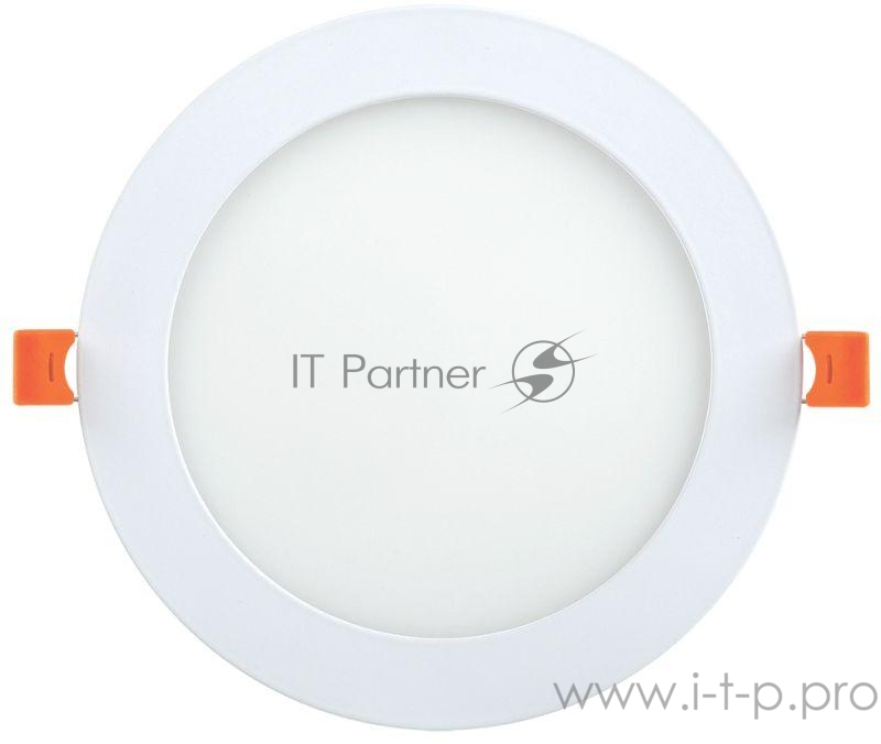 Светильник Iek LDVO0-1606-1-12-6500-K01 ДВО 1606 белый круг LED 12Вт 6500К IP20 {алюм. корпус, диам 170 мм}