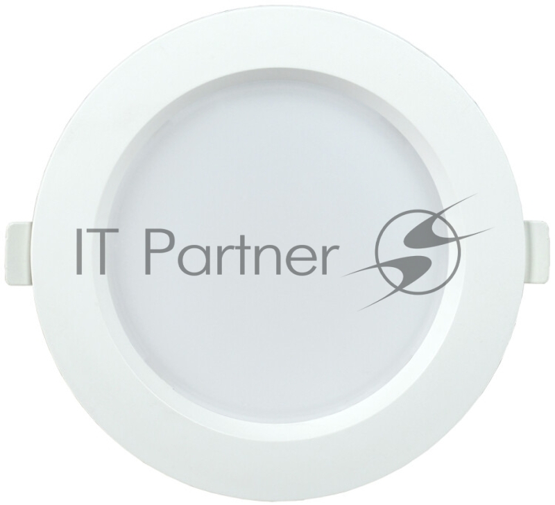 Светильник LED Iek LDVO0-1701-09-3000-K01 ДВО 1701 белый круг 9Вт 3000K IP40 {пластик. корпус, диам 126 мм}