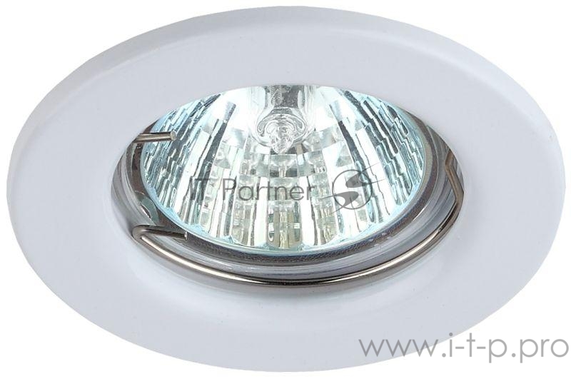 Светильник Эра C0043797 ST1 WH штампованный MR16,12V/220V, 50W белый