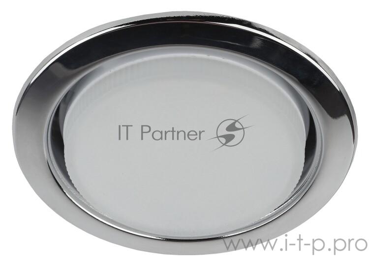 Эра Б0033033 KL35 СН-10 Светильник ЭРА под лампу Gx53,220V, 13W,хром