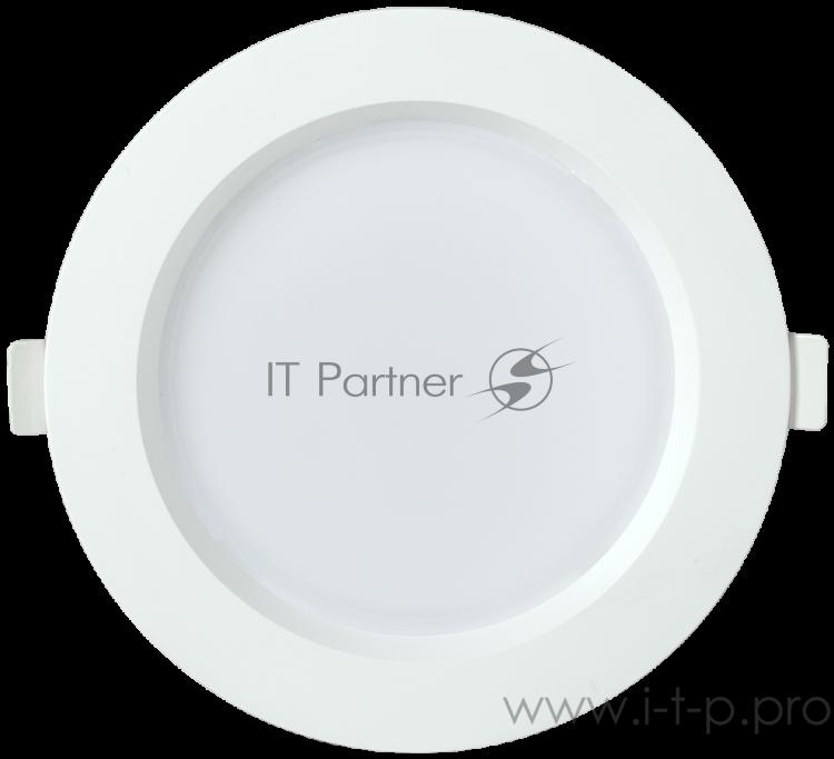 Iek LDVO0-1702-12-3000-K01 Светильник LED ДВО 1702 белый круг 12Вт 3000K IP40 {пластик. корпус, диам 145 мм}