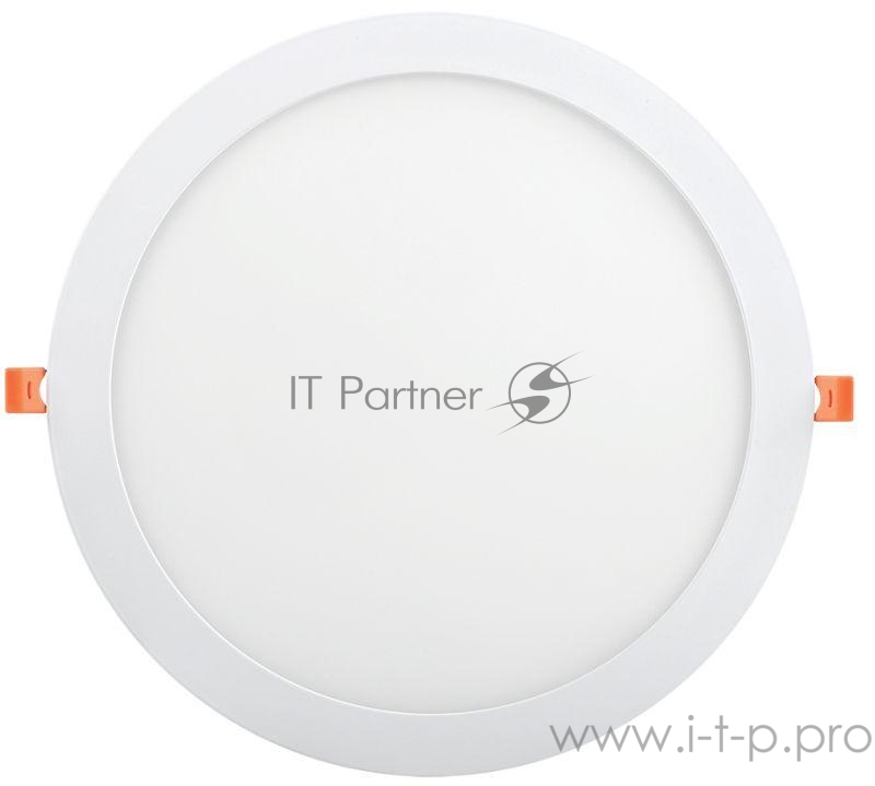 Iek LDVO0-1609-1-24-4000-K01 Светильник ДВО 1609 белый круг LED 24Вт 4000 IP20 {алюм. корпус, диам 295 мм}