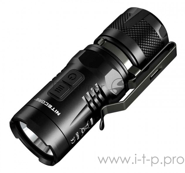 Фонарь ручной Nitecore EC11 черный лам.:светодиод. CR123x1 (12434)