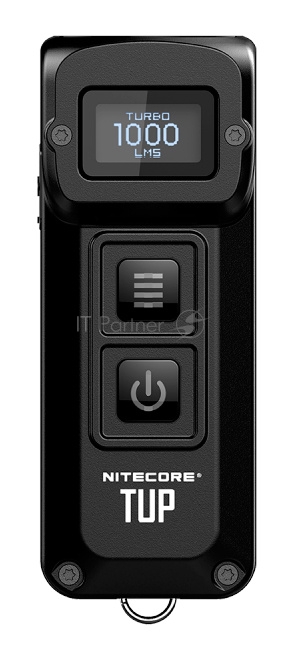 Фонарь ручной Nitecore Tup черный лам.:светодиод.x1 (18254)