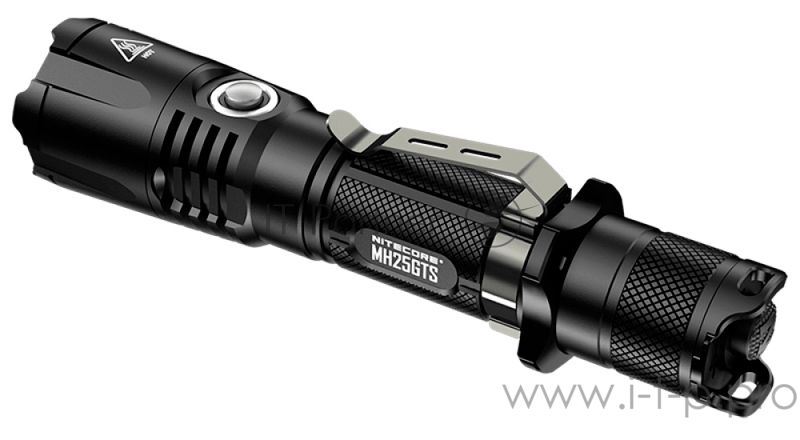 Фонарь ручной Nitecore MT25GTS черный лам.:светодиод. 18650x2 (18268)