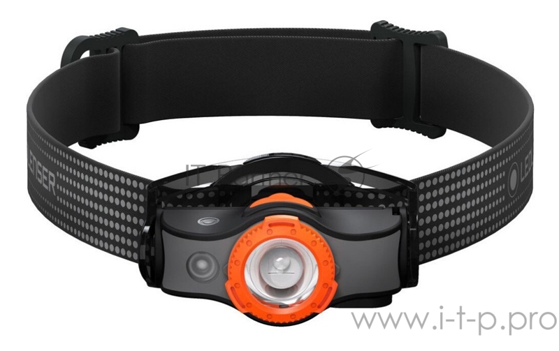 Фонарь налобный Led Lenser MH7 черный/оранжевый лам.:светодиод. (502153)