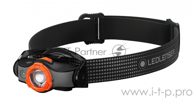 Фонарь налобный Led Lenser MH7 черный/оранжевый лам.:светодиод. (502153)