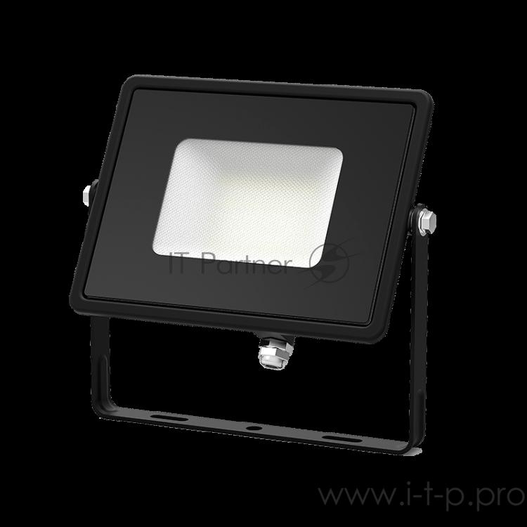 Прожектор светодиодный Led Qplus 10Вт IP65 6500К черн. Gauss 613511310