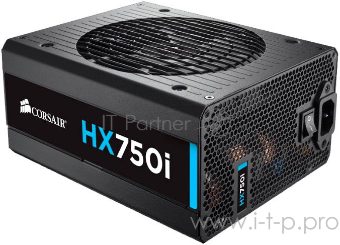 Блок питания Corsair HX750i 750W, Full Modular Power Supply (CP-9020072-EU)