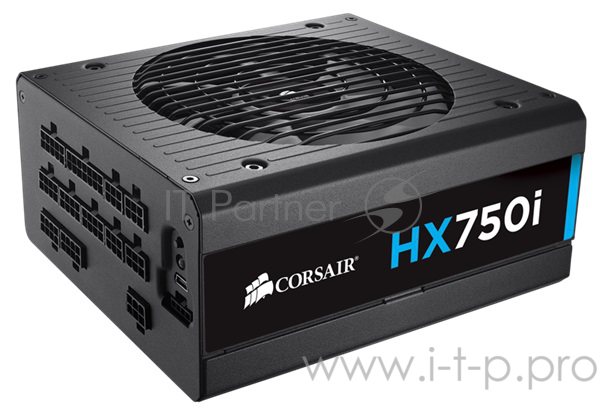 Блок питания Corsair HX750i 750W, Full Modular Power Supply (CP-9020072-EU)