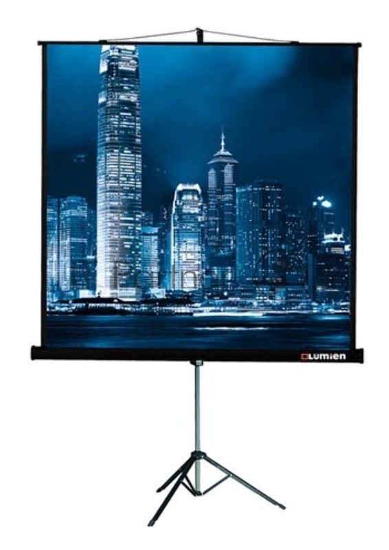 Экраны LUMIEN Lumien Master View LMV-100109 Экран на треноге 203x203 см 4:3 напольный рулонный