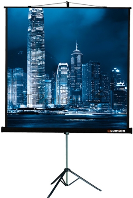Экраны LUMIEN Lumien Master View LMV-100109 Экран на треноге 203x203 см 4:3 напольный рулонный