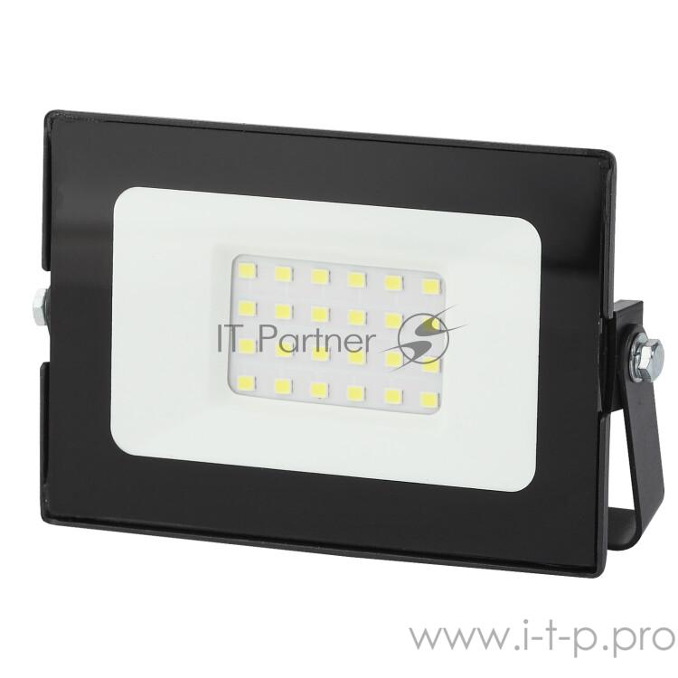 LPR-021-0-40K-020 Прожектор LED 20Вт 1600Лм 4000К 125х85х5 | Б0043557 | ЭРА