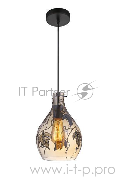 Подвес OAKY E27X1X60W BRONZE 1100/1P