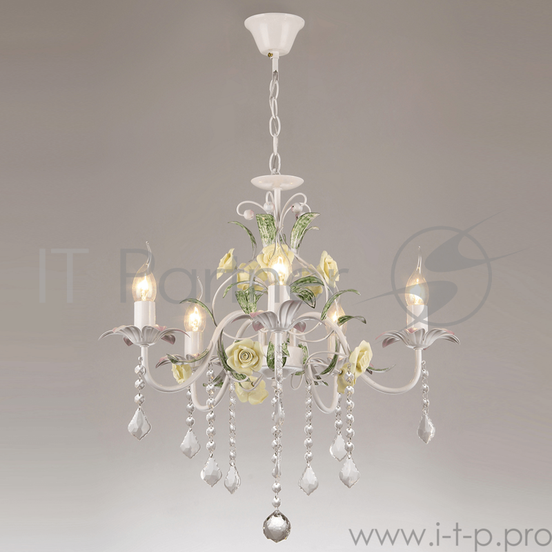 Светильник Hiper Люстра HIPER H132-5 5E2760Вт WHITE/GREEN