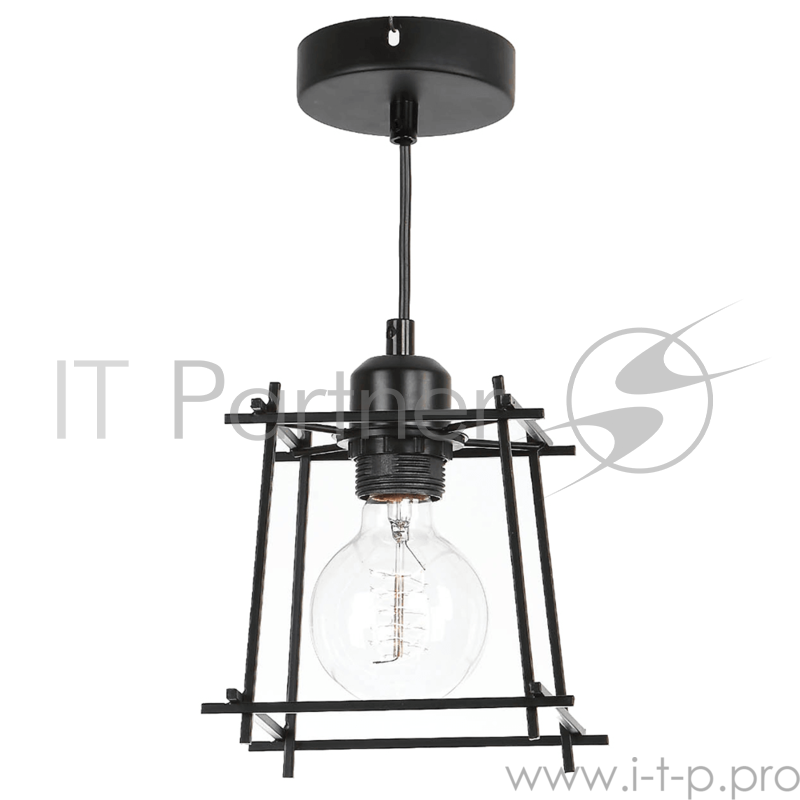 Светильник Hiper Подвес 1хЕ27х60Вт Чёрный H046-0