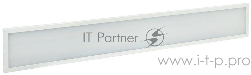 Светильник Iek LDVO3-6567-36-4000-K01 светодиодный ДВО 6567-O 36Вт 4000К 1200х180х20 опал { люм.свет. 2х36 накладных или в потолок Армстронг}