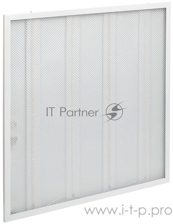 Iek LDVO2-6571-45-4000-K01 Светильник светодиодный ДВО 6571-P 45Вт 4000К 595х595х20 призма { люм.свет. 4х18 накладных или в потолок Армстронг}