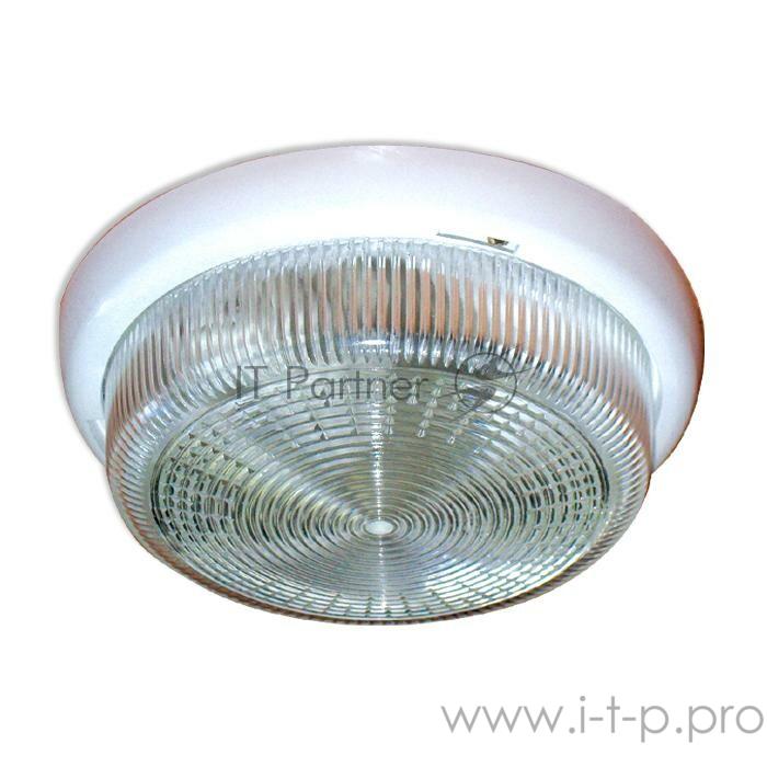 Светильник НБО 23-60-001 Раунд d200 1х60Вт E27 IP44 корпус бел. Элетех 1005500564