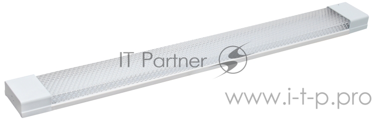 Светильник светодиодный Iek LDBO0-4013-18-6500-K01 ДБО 4013 18Вт 6500К IP20 600мм призма { люм.свет. 2х18, 600х62х24 мм, стальной корпус }