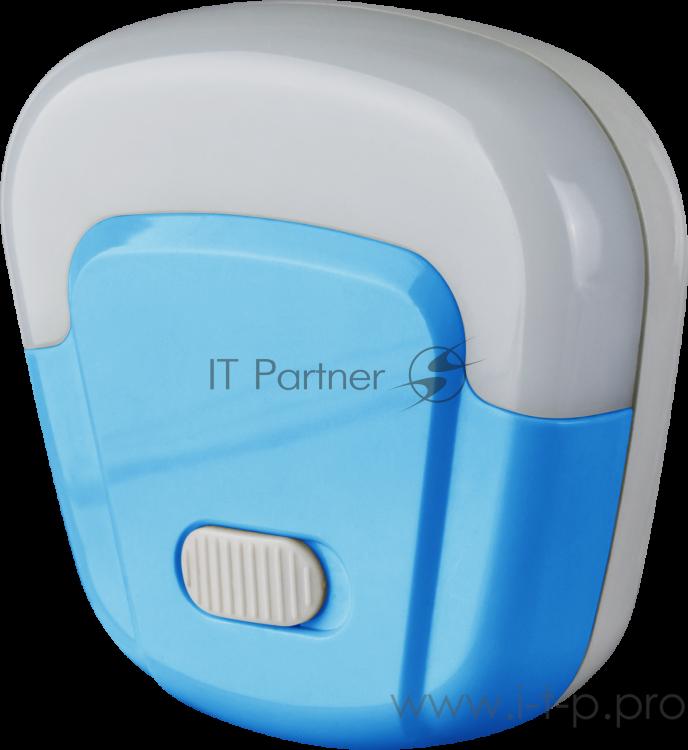 Ночник NNL-SW03-B, 220В, выключатель 0,5Вт светодиодный cиний/голубой | 71973 | Navigator