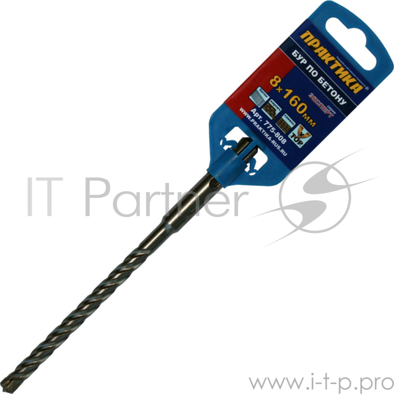 Бур Бур SDS-plus ПРАКТИКА 8 х 160 мм, Х-тип серия