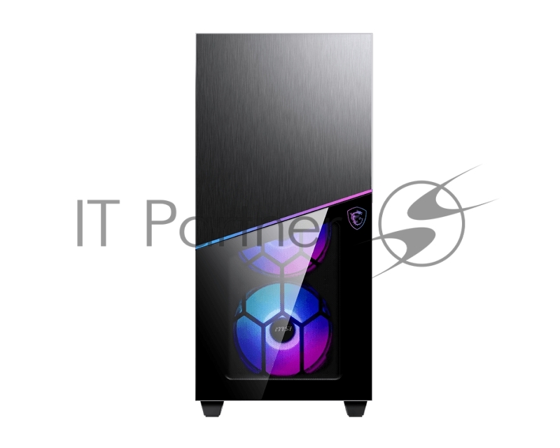 Корпус MSI MPG SEKIRA 100R / mid-tower, E-ATX, tempered glass / 4x120mm ARGB fans inc. / MPG SEKIRA 100R