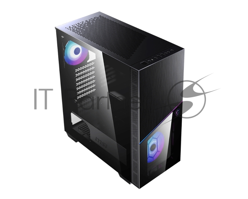 Корпус MSI MPG SEKIRA 100R / mid-tower, E-ATX, tempered glass / 4x120mm ARGB fans inc. / MPG SEKIRA 100R