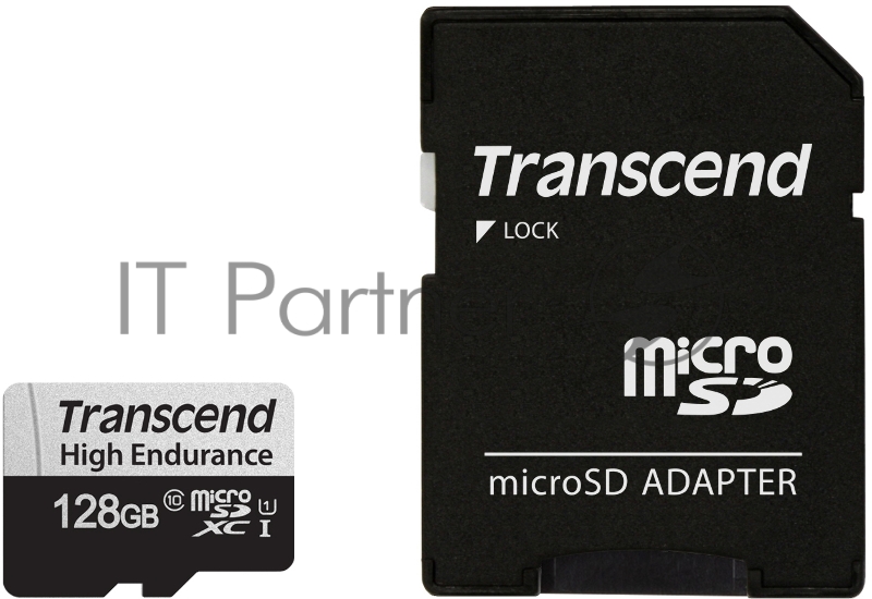 Карта памяти 128GB microSD w/ adapter U1, High Endurance
