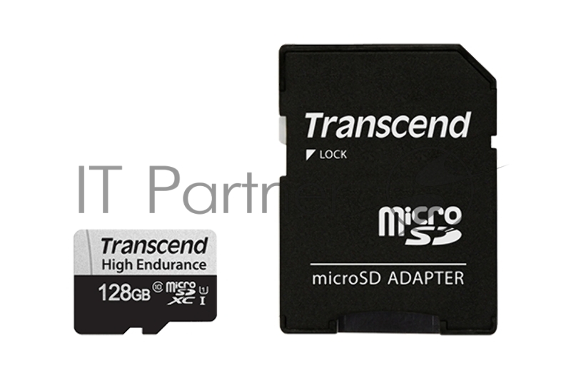 Карта памяти 128GB microSD w/ adapter U1, High Endurance