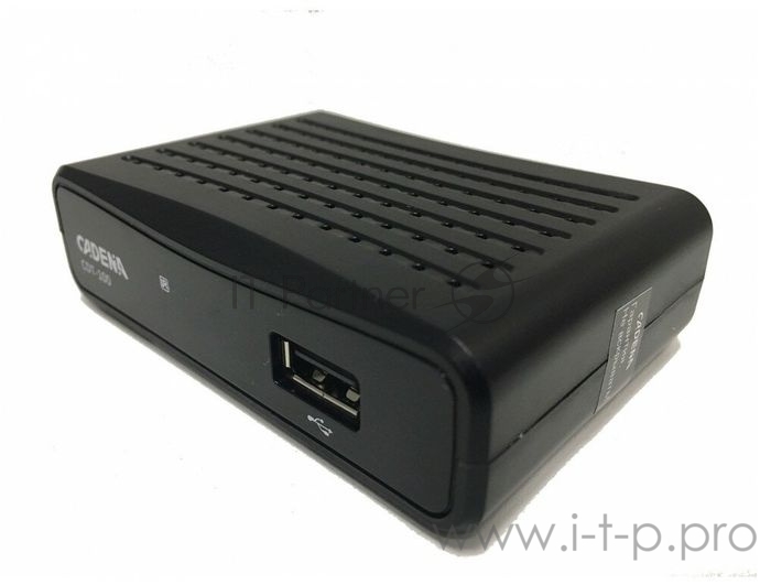 Ресивер DVB-T2 Cadena CDT-100 (TC) черный