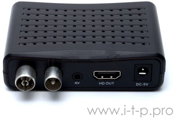Ресивер DVB-T2 Cadena CDT-100 (TC) черный