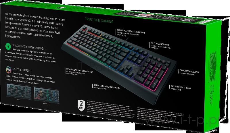 Игровая клавиатура Razer Cynosa V2 Razer Cynosa V2 Gaming keyboard - Russian Layout