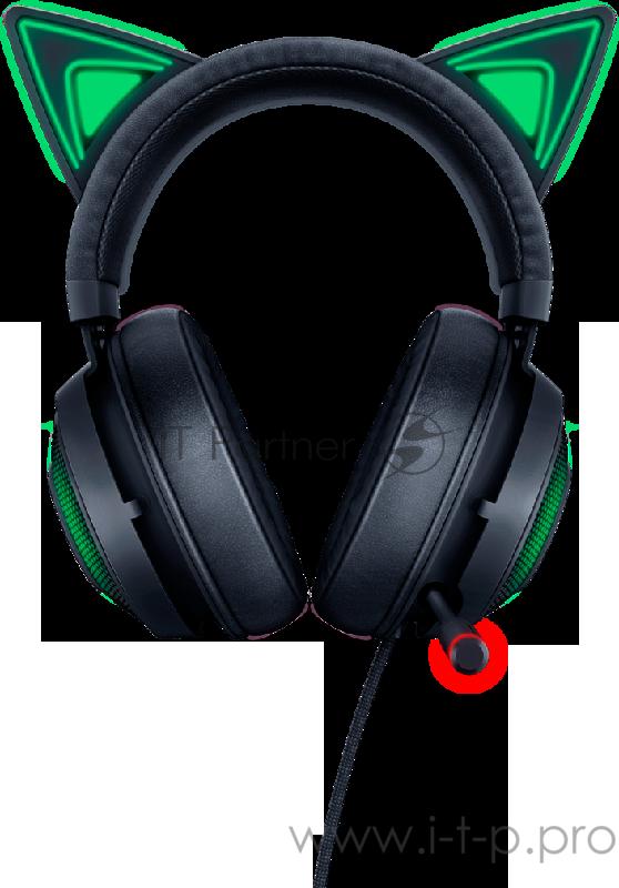 Гарнитура Razer Kraken Kitty Ed. - Black Razer Kraken Kitty Ed. - Black- USB Surround Sound Headset