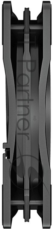 Вентилятор DEEPCOOL RF120FS RGB 120x120x25мм (96шт./кор, PWM, RGB подсветка, 500-1500об/мин) Retail