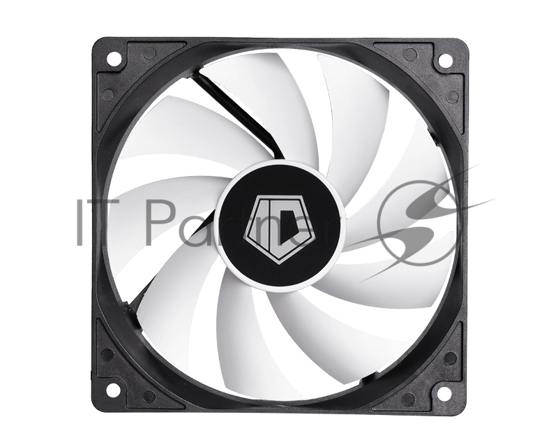 Вентилятор ID-COOLING FL-12025 120x120x25мм (80шт./кор, 3pin, черный, 1250об/мин, супертихий) BOX
