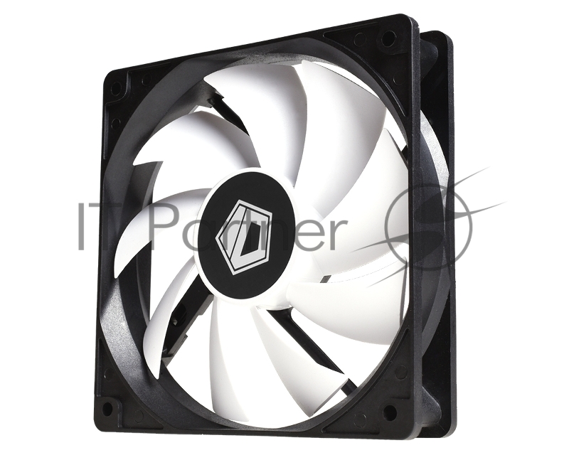 Вентилятор ID-COOLING FL-12025 120x120x25мм (80шт./кор, 3pin, черный, 1250об/мин, супертихий) BOX