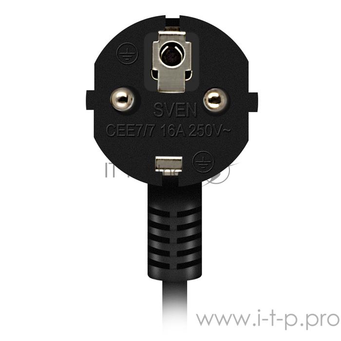 Фильтр SVEN SF-05LU 1,8 м (5 евро розеток,2*USB(2,4А)) черный, цветная коробка Surge protector SVEN SF-05LU 1,8 м (5 евро розеток,2*USB(2,4А)) черный, цветная коробка