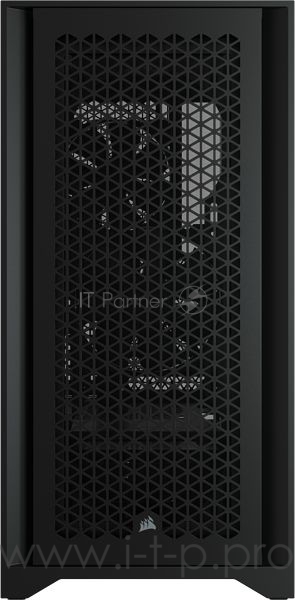 4000D Airflow Tempered Glass Mid-Tower, Black CC-9011200-WW