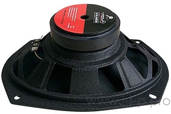 Колонки автомобильные Ural MOLOT AS-M69 (без решетки) 200Вт 94дБ 4Ом 15x23см (6x9дюйм) (ком.:2кол.) широкополосные однополосные