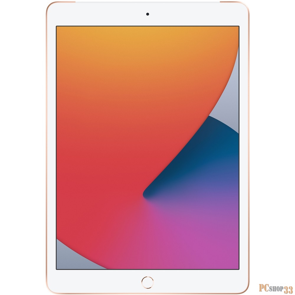 Планшет 10.2 Apple iPad Wi-Fi + Cellular 128GB Gold 2020 (MYMN2RU/A)